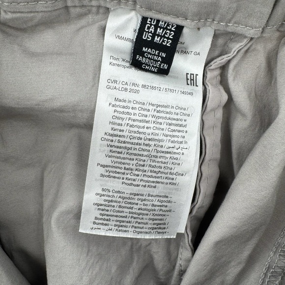 Vero Moda Jogger Pants Womens Medium High Rise Track Elastic Gray Athletic NWT - Picture 4 of 7